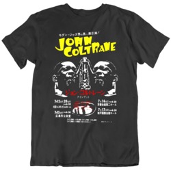 John Coltrane Japan 1966 Poster  T Shirt