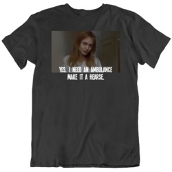 Girl Interrupted Lisa Rowe Cult Classic Movie Quote v4 T Shirt