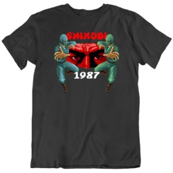 Shinobi 1987 Video Game Fan  T Shirt