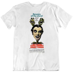 Return Of Count Yorga Movie Poster Fan   T Shirt