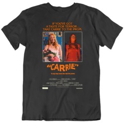 Carrie Horror Movie Poster Fan Blck  T Shirt