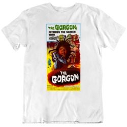 The Gorgon Retro Horror Movie Poster Fan T Shirt
