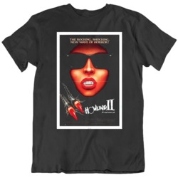 The Howling 2 Retro Horror Movie Poster Fan  T Shirt
