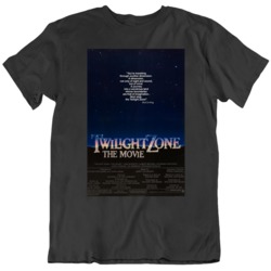 Twilight Zone The Movie Retro Horror Movie Poster Fan T Shirt