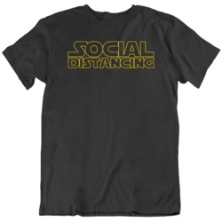 Social Distancing 2020 Star Wars Parody T Shirt