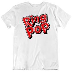 Retro Candy Ring Pop Distressed  T Shirt