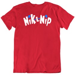 Retro  Candy Nik L Nip Distressed T Shirt