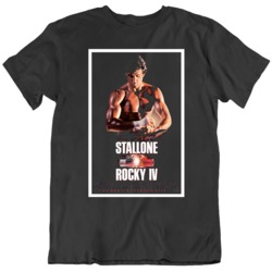 80's Movie Rocky IV Retro Movie Poster v2 T Shirt