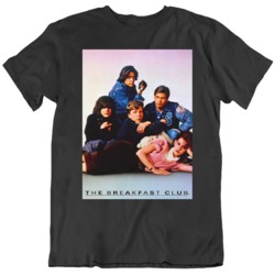 80's Movie The Breakfast Club Retro Movie Poster  T Shirt