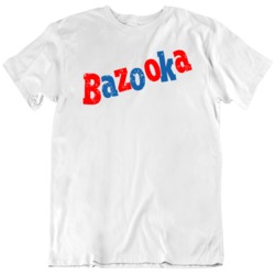 Retro Candy Gum Bazooka Joe Gum Distressed T Shirt