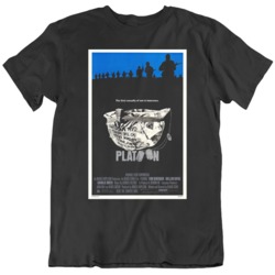 Platoon Retro Rare Movie Poster T Shirt