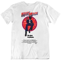 Hitman Pam Grier Original Retro Movie Poster T Shirt