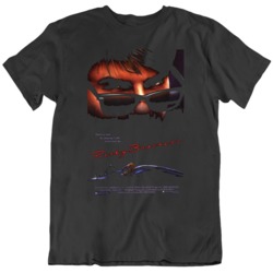 Risky Business  Retro Movie Poster Fan Black T Shirt