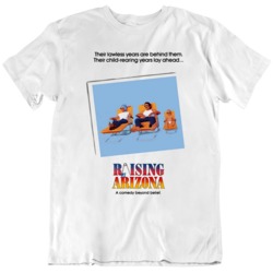 Raising Arizona Retro Movie Poster Fan T Shirt