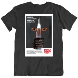 Prom Night Retro Horror Movie Poster T Shirt