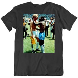 Bobby Moore Pele Soccer Fan  T Shirt