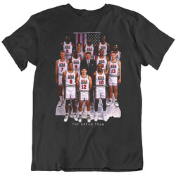 Retro Basketball The Dream Team Basketball Fan  T Shirt
