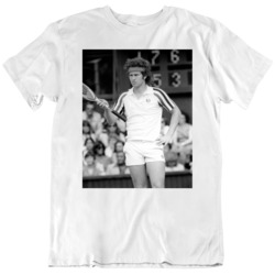 Retro Tennis Legend John McEnroe Fan T Shirt