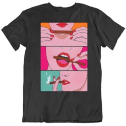 Cool Weed Art  T Shirt