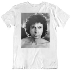 Jeff Goldblum Headshot Movie Fan T Shirt