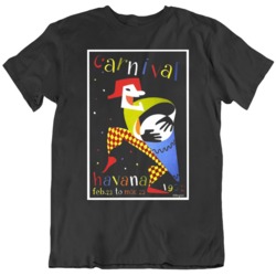 Retro Poster Carnaval Cuba 1952 T Shirt