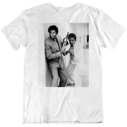 80's TV SHOW Poster Miami Vice Crockett and Tubbs Fan T Shirt