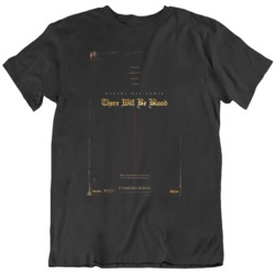There Will Be Blood Movie Poster Fan T Shirt