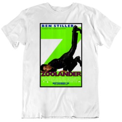 Zoolander Movie Poster Fan T Shirt