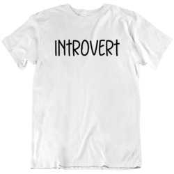 Social Distance Introvert Parody T Shirt