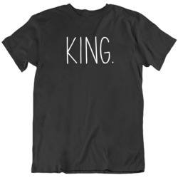 King Novelty Matching King and Queen Couples T Shirt