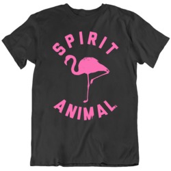 Spirit Animal Flamingo Yoga Pose  T Shirt
