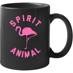 Spirit Animal Flamingo Yoga Pose  Mug