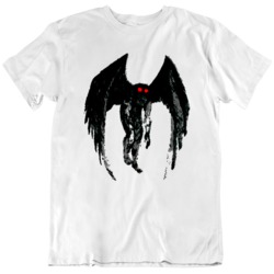 Mothman Creature The Mothman Prophecies Fan T Shirt