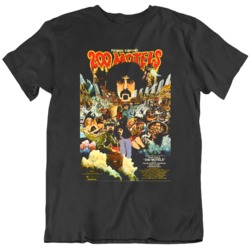 Frank Zappa 200 Motels 1971 Movie Poster Fan T Shirt