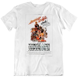 American Graffiti 1973 Movie Poster Fan T Shirt
