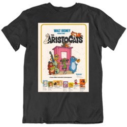 The Aristocats 1980 Movie Fan Poster v2 T Shirt
