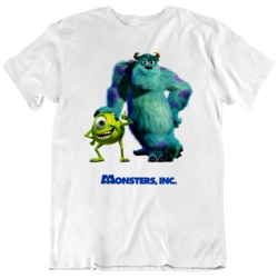 Monsters Inc Movie Fan Poster T Shirt
