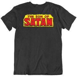 The Son of Satan Retro Comic Fan  T Shirt