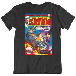 The Son Of Satan Retro Comic # 1 Fan T Shirt