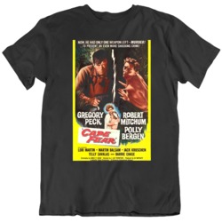 Cape Fear 1962 Horror  Movie Fan Poster Black T Shirt