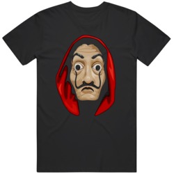 Money Heist Mask Fan  T Shirt