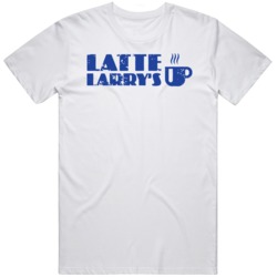 Latte Larry's Curb Your Enthusiasm Distressed T Shirt