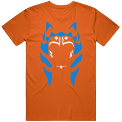 Ahsoka Tano Silhouette Clone Wars Fan  T Shirt