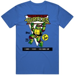 TMNT Gum Card Donatello Pack Wax Cover Retro  T Shirt
