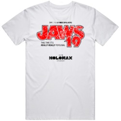 Jaws 19  Back to the Future II Distressed T Shirt