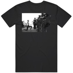 Justice For George Floyd Black Lives Matter Kneeling  T Shirt