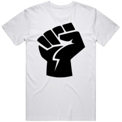 Black Lives Matter George Floyd Support Black Lives Resist Fist  T Shi