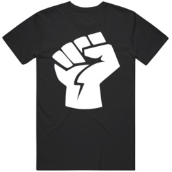 Black Lives Matter George Floyd Support Black Lives Resist Fist V2 T S