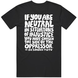 Black Lives Matter Protest Desmond Tutu Quote v2 T Shirt