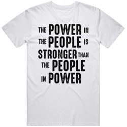 The In The People Is Stronger Than The People In Power Black Lives Mat
